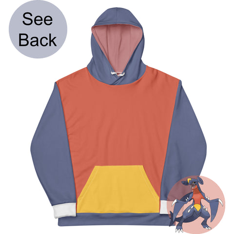 #0445 Garchomp Palette Hoodie