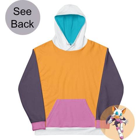 Rouge the Bat Palette Hoodie